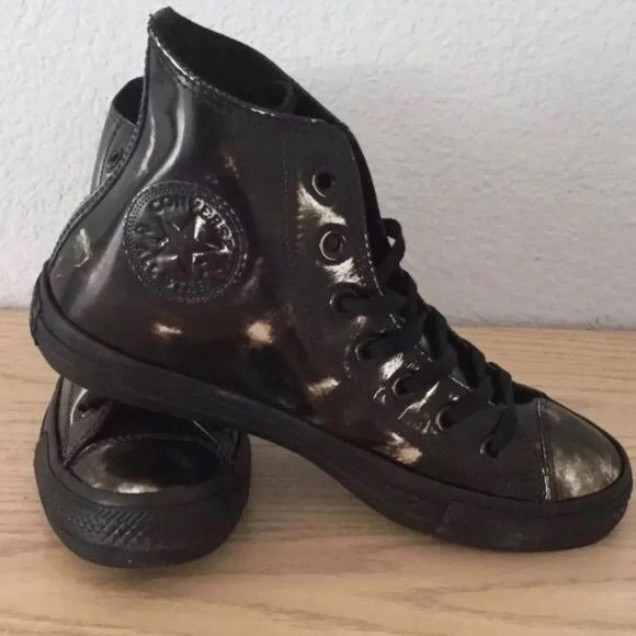 Converse High Top Leather Sneakers NIB - Picture 5 of 8